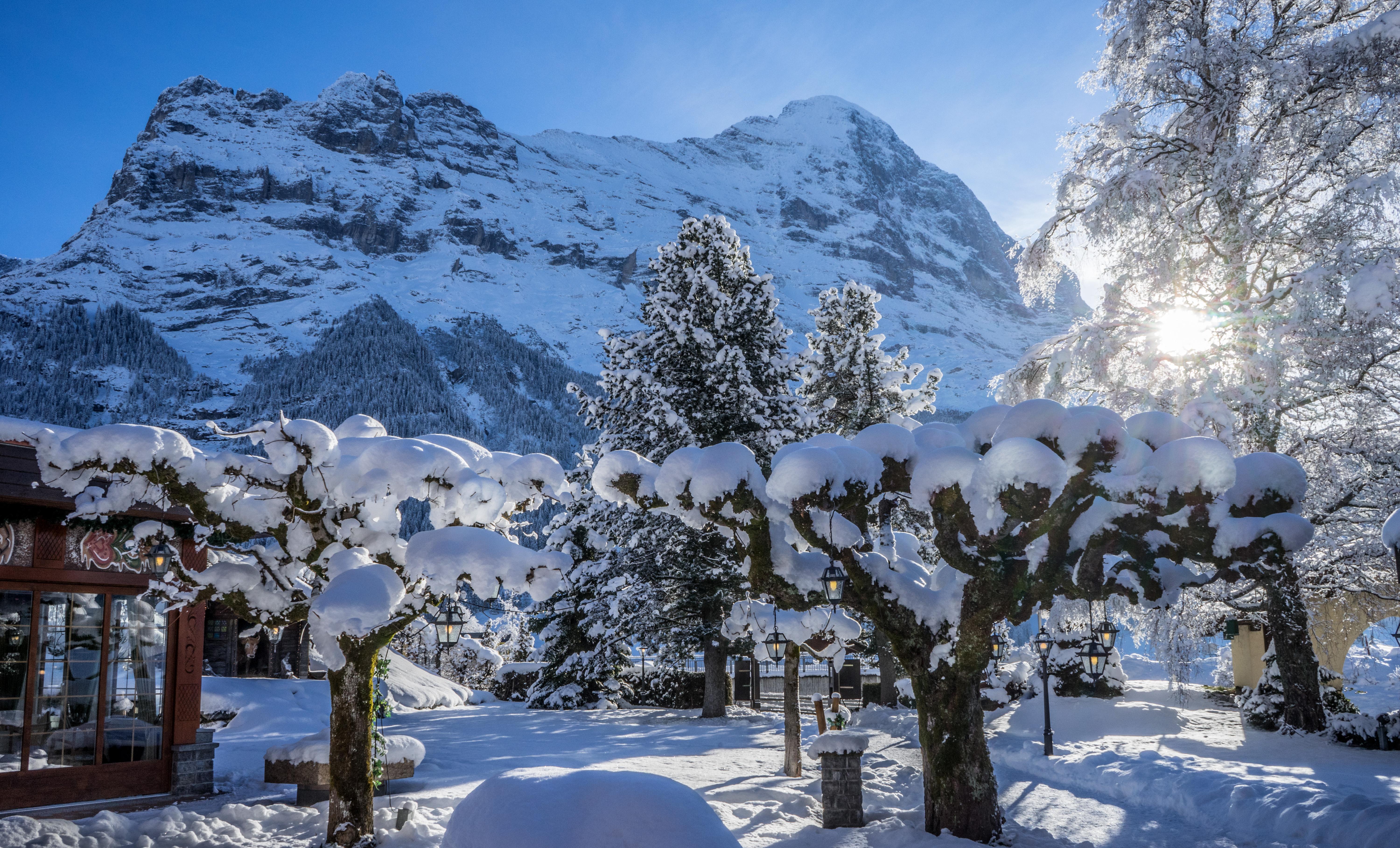 Romantik Hotel Schweizerhof Grindelwald Bagian luar foto