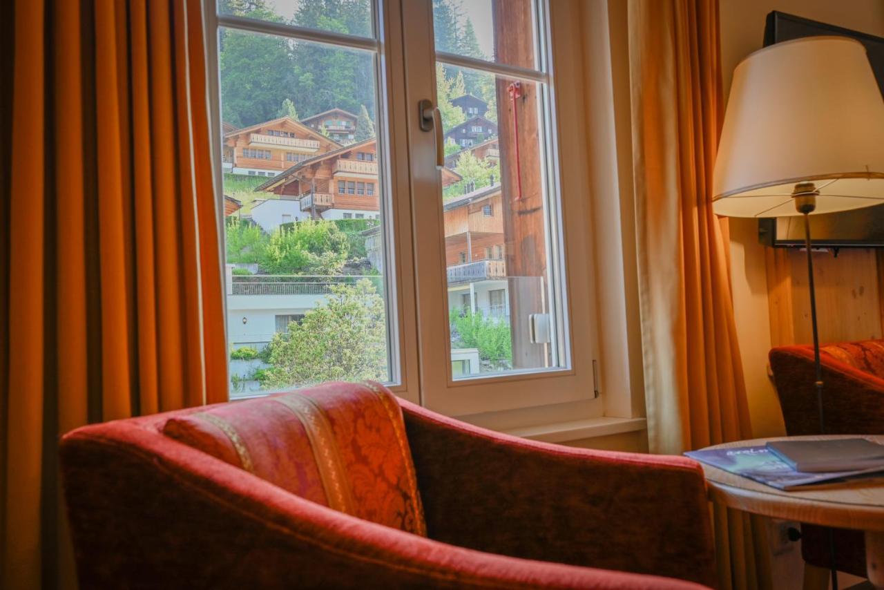 Romantik Hotel Schweizerhof Grindelwald Bagian luar foto